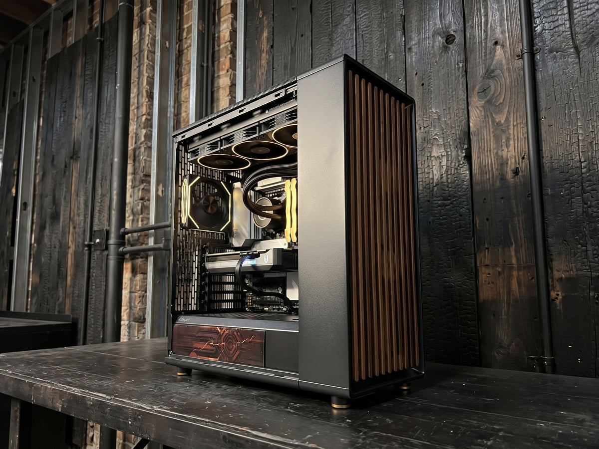 Iron Wood —RTX 5070 Gaming PC | Ryzen 9 9900X