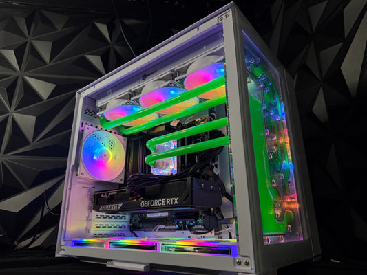 Gamma Ray gaming PC front view