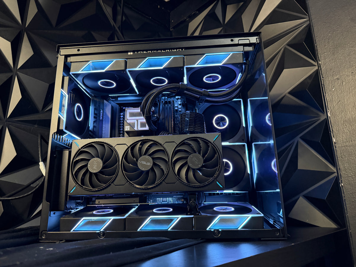 Black Hole — RX 9070 GRE Gaming PC | Ryzen 9 7900X