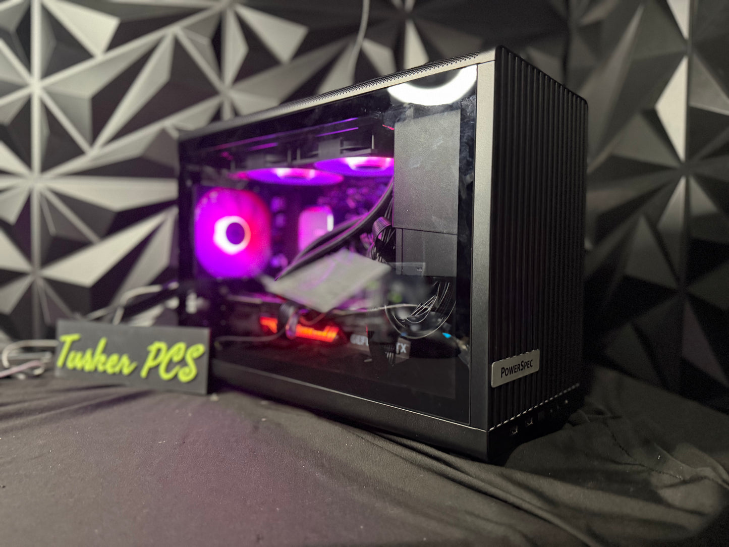 ๐โก ZERO DARK 7580 โก๐ Ryzen 5 7500X3D| RTX 3080| 16 GB DDR5| 1.25 TB Nvme| 750W PSU