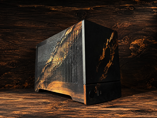 Midnight Oak custom gaming PC with Ryzen 7 7700X and RTX 5070