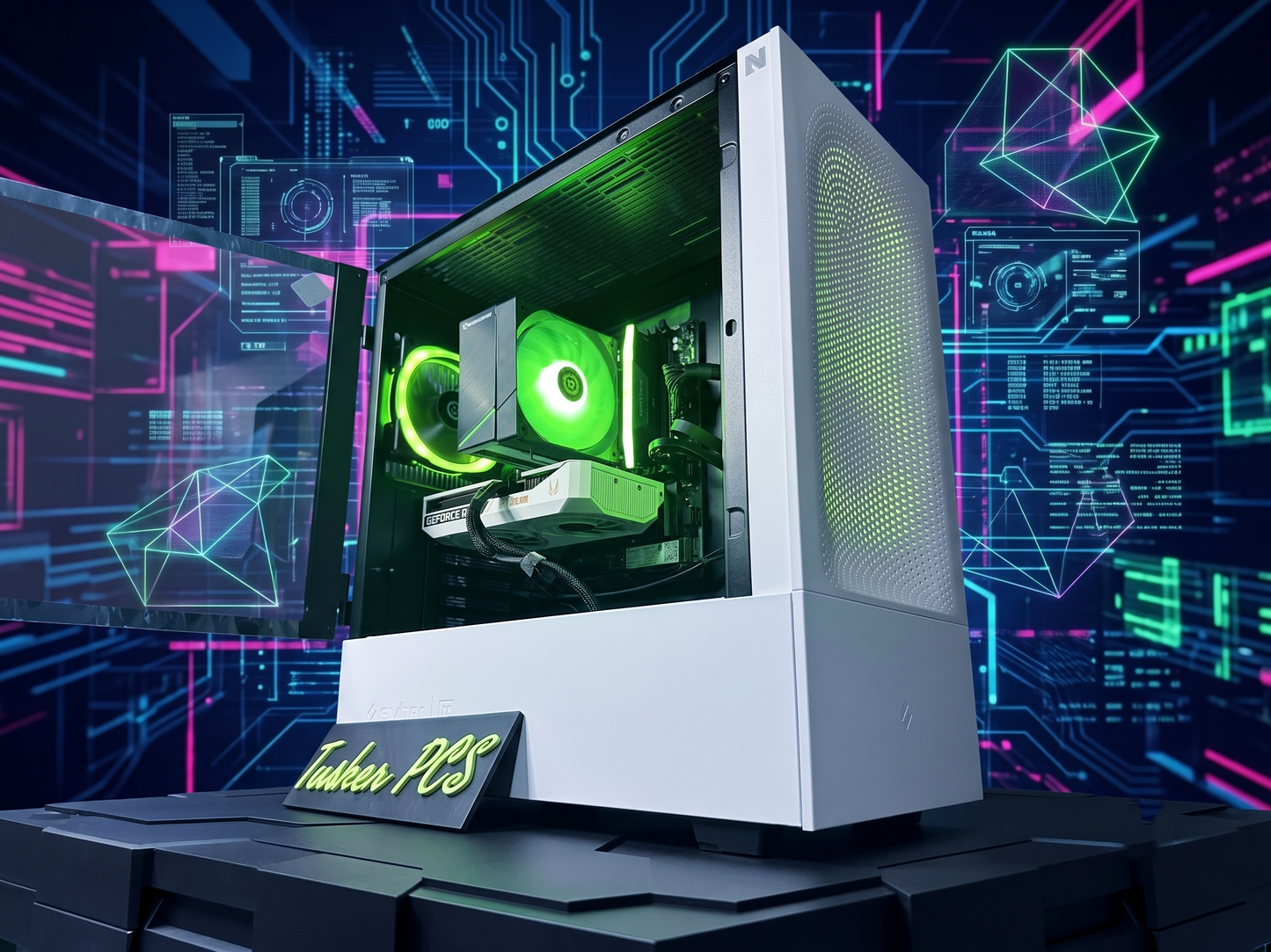 ⚡🌐 CYBER REMIX Ti 🌐⚡Ryzen 5 8400F| RTX 5060Ti| 16 GB DDR5| 750GB NVMe| 1000W PSU