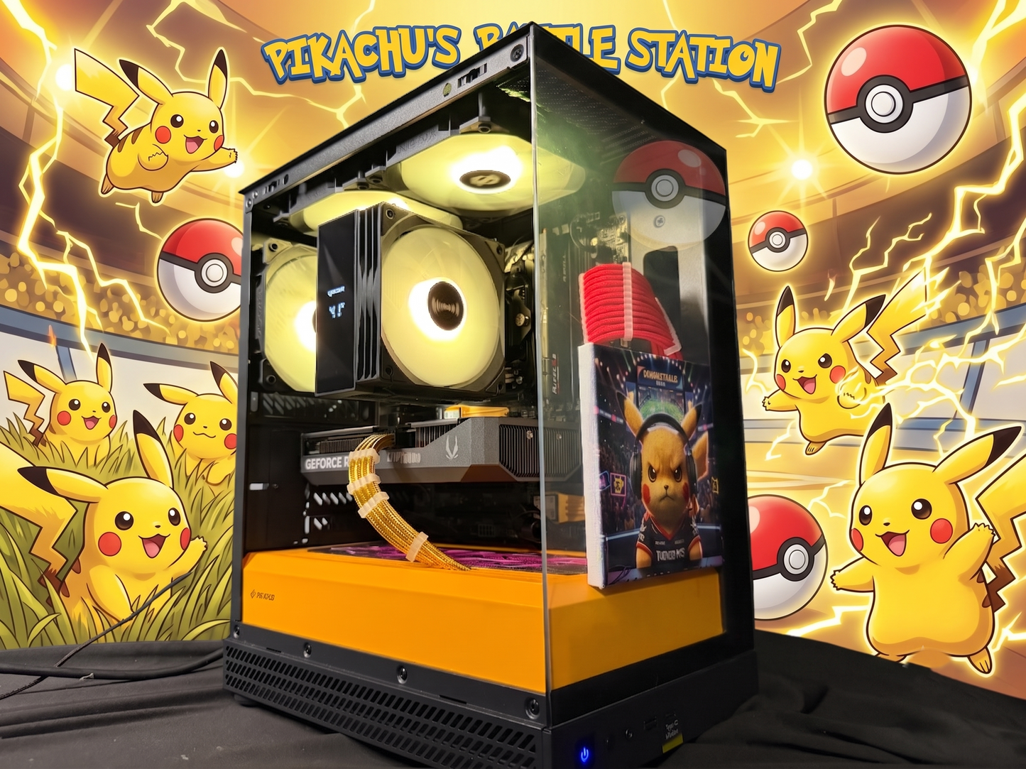Pika PC – Ryzen 5 7500X3D / RTX 5060 Ti Gaming PC