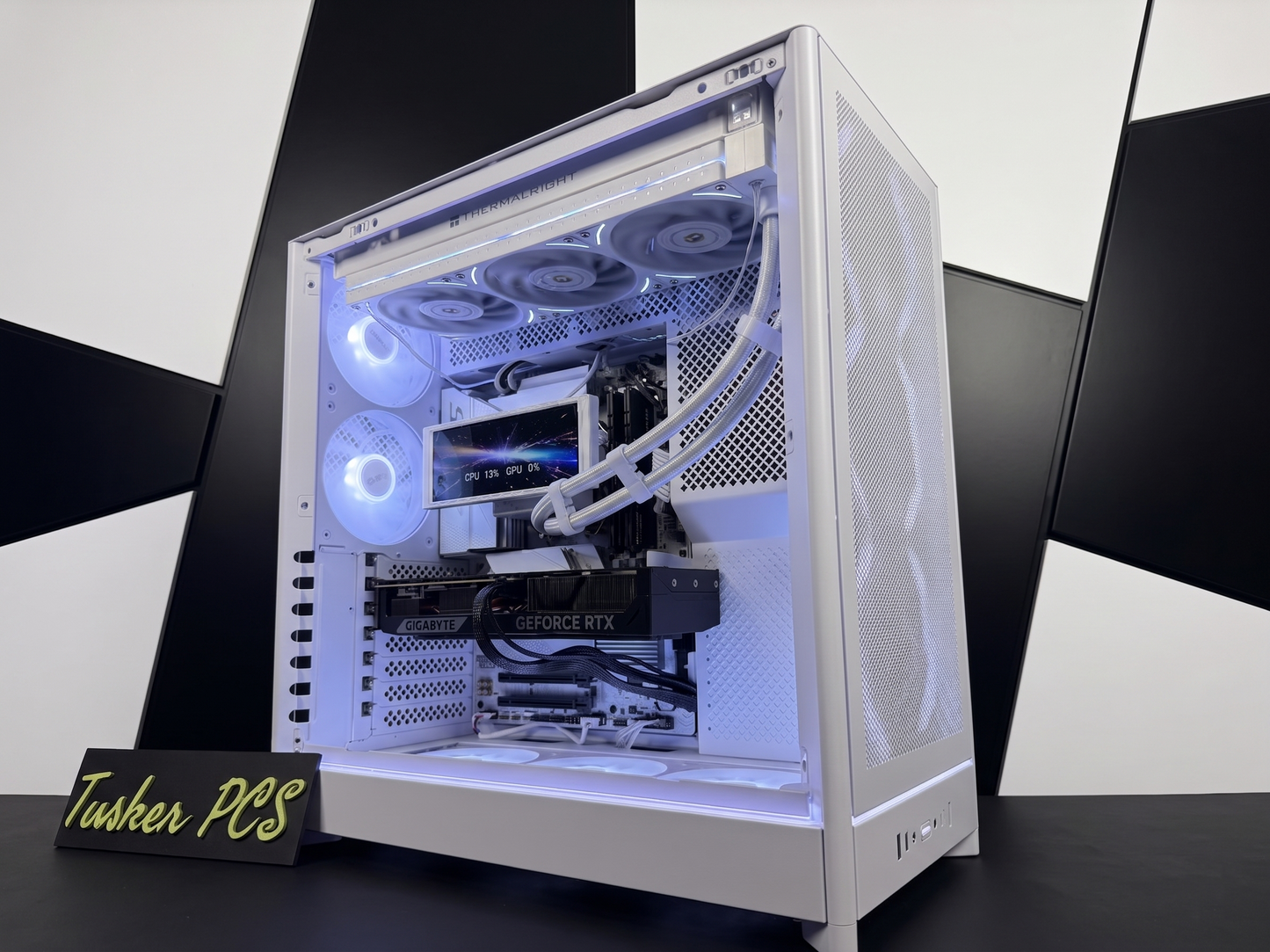 🌑❄️ MIDNIGHT GLACIER ❄️🌑 Ryzen 7 7800X3D| RTX 5070| 64 GB DDR5| 2.5 TB NVMe| 850W PSU