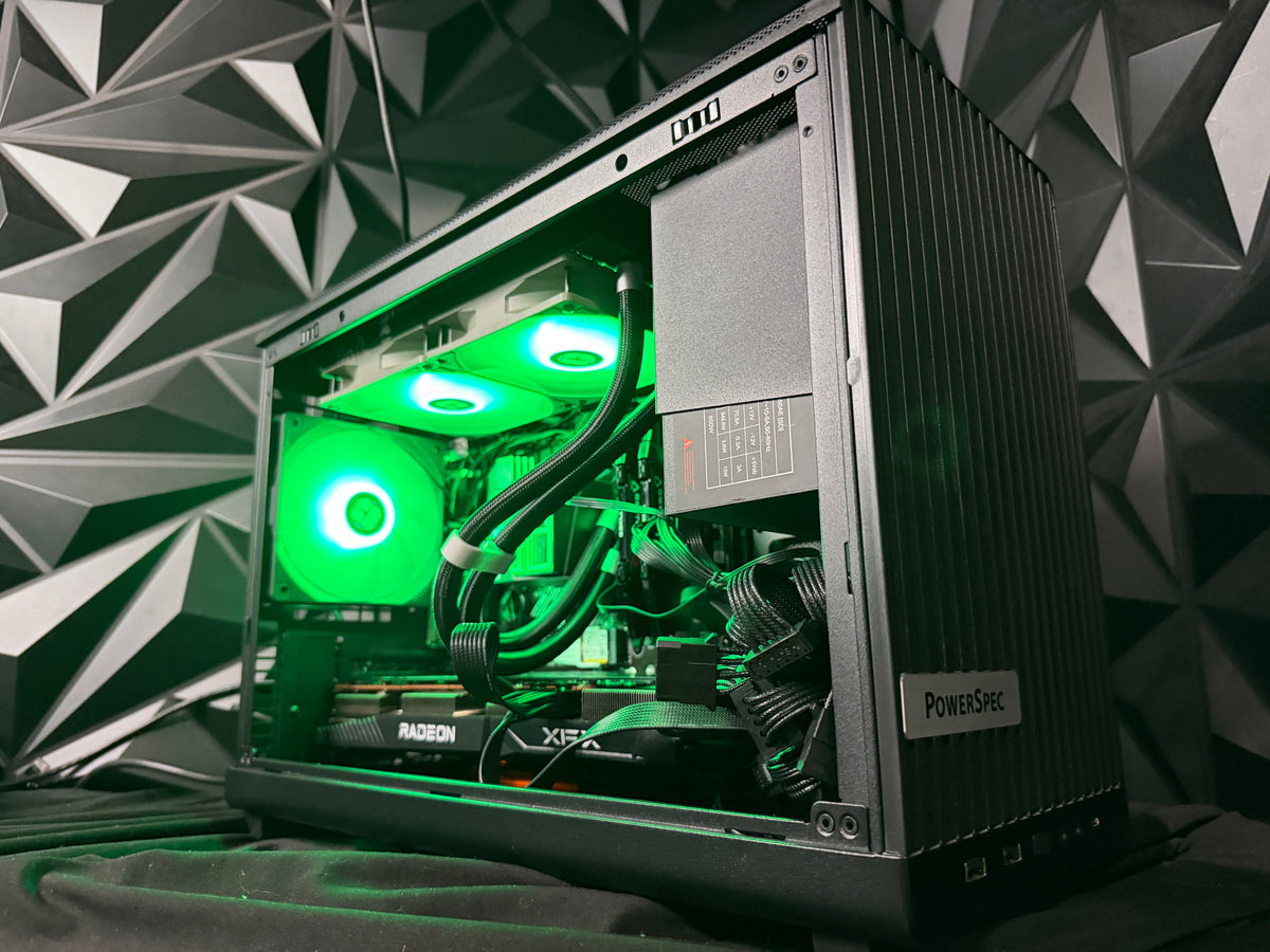 Infinity Gamer gaming PC with 240mm liquid cooler