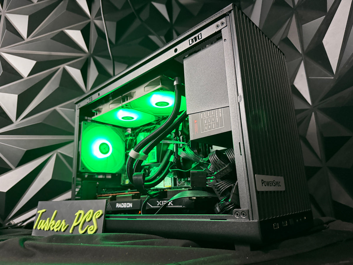 Infinity Gamer gaming PC side view