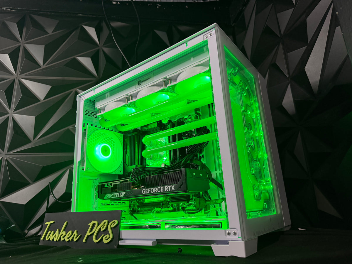 Gamma Ray gaming PC distribution plate detail