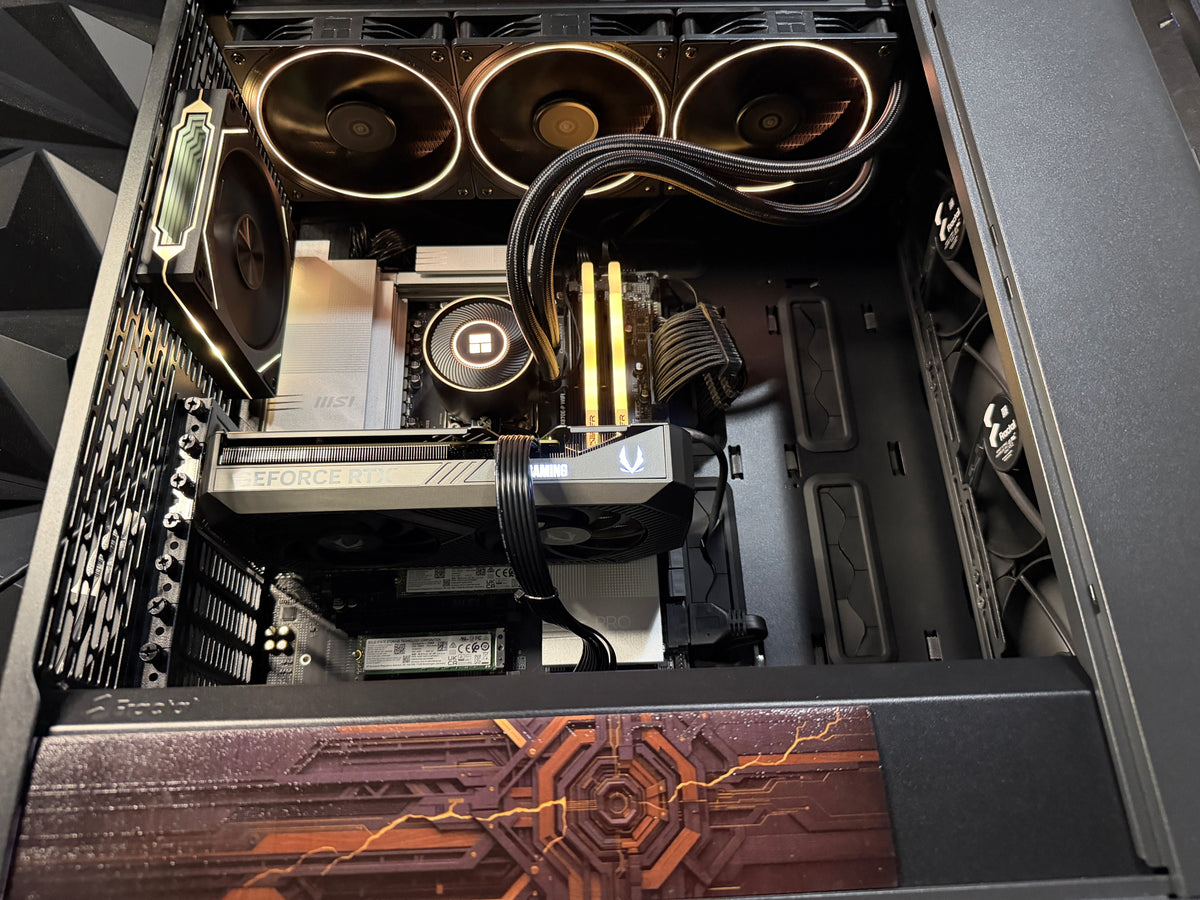 Iron Wood —RTX 5070 Gaming PC | Ryzen 9 9900X