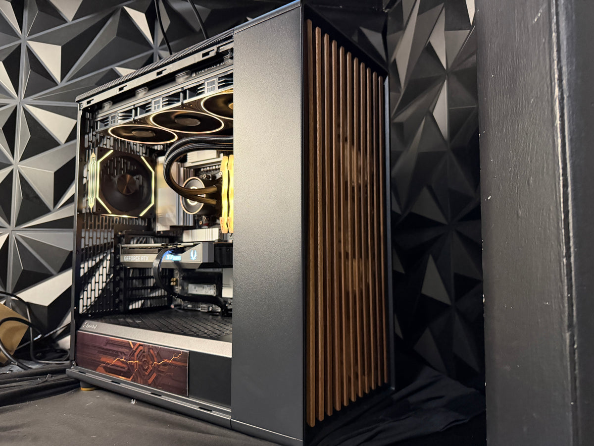 Iron Wood —RTX 5070 Gaming PC | Ryzen 9 9900X