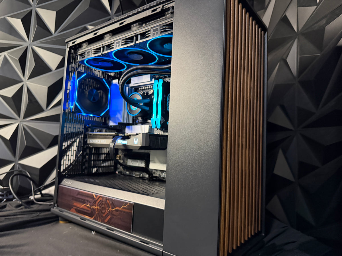 Iron Wood —RTX 5070 Gaming PC | Ryzen 9 9900X