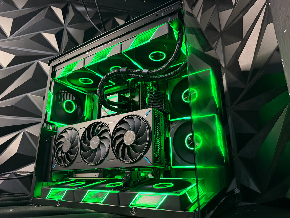 Black Hole — RX 9070 GRE Gaming PC | Ryzen 9 7900X