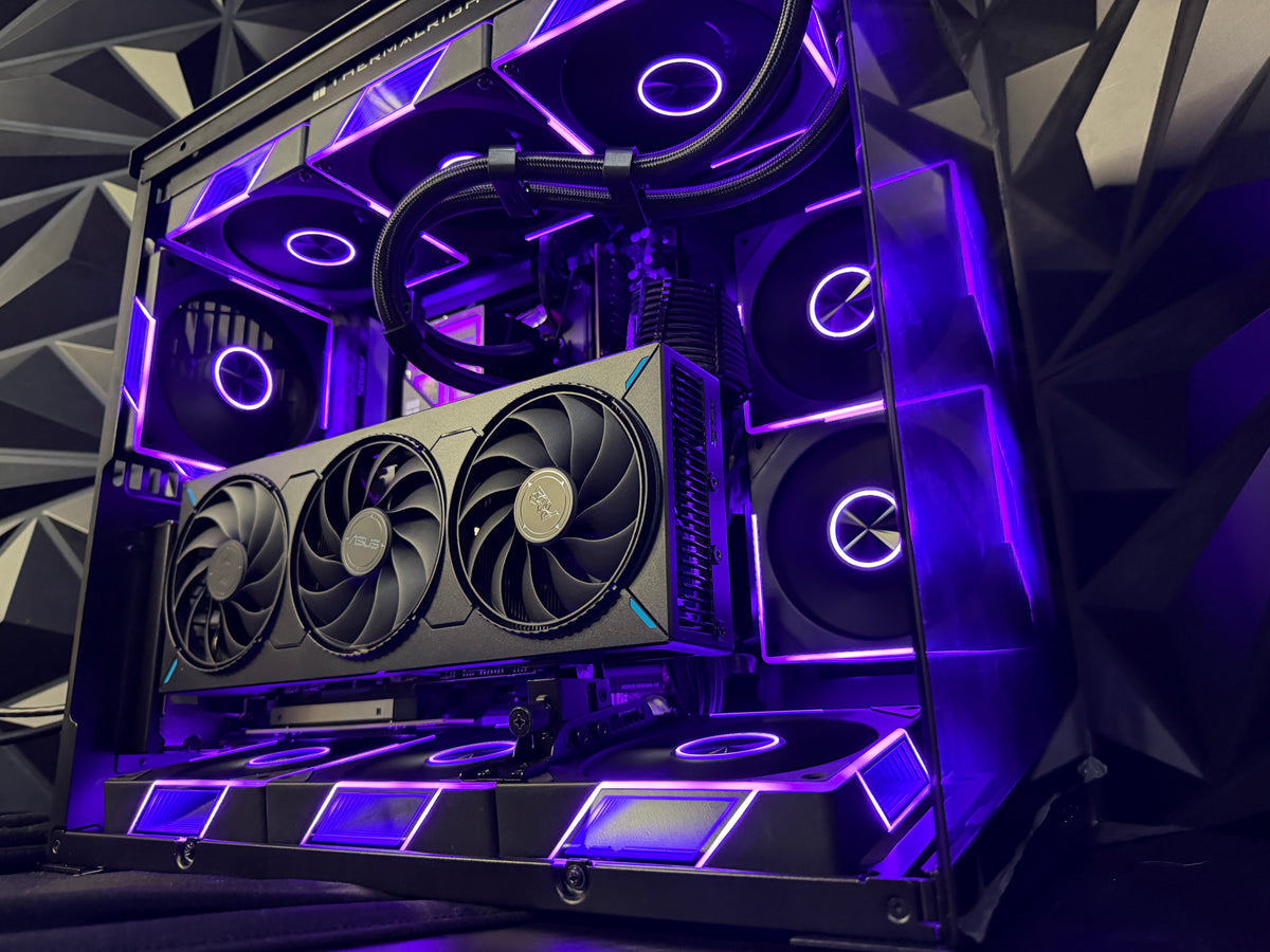 Black Hole — RX 9070 GRE Gaming PC | Ryzen 9 7900X