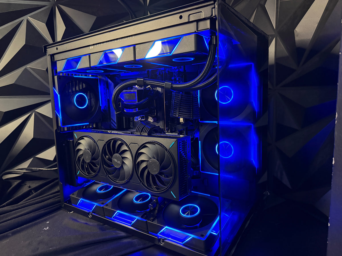 Black Hole — RX 9070 GRE Gaming PC | Ryzen 9 7900X