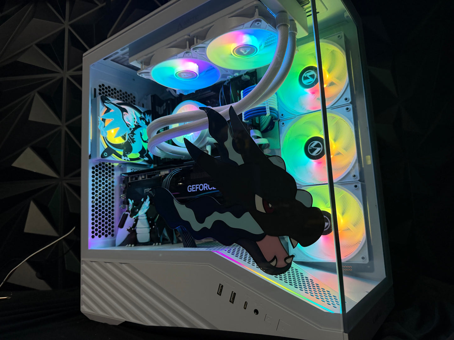 🔥🐉 Blue Inferno X 🔥🐉 Ryzen 7 9800X3d| RTX 5070Ti| 32 GB DDR5| 4 TB NVMe| 850W Gold PSU