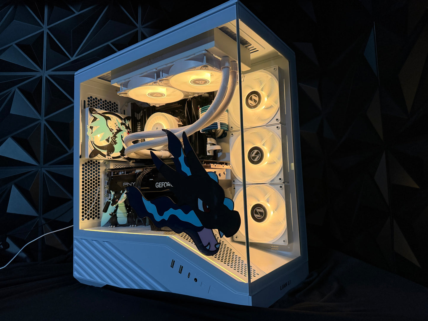 🔥🐉 Blue Inferno X 🔥🐉 Ryzen 7 9800X3d| RTX 5070Ti| 32 GB DDR5| 4 TB NVMe| 850W Gold PSU