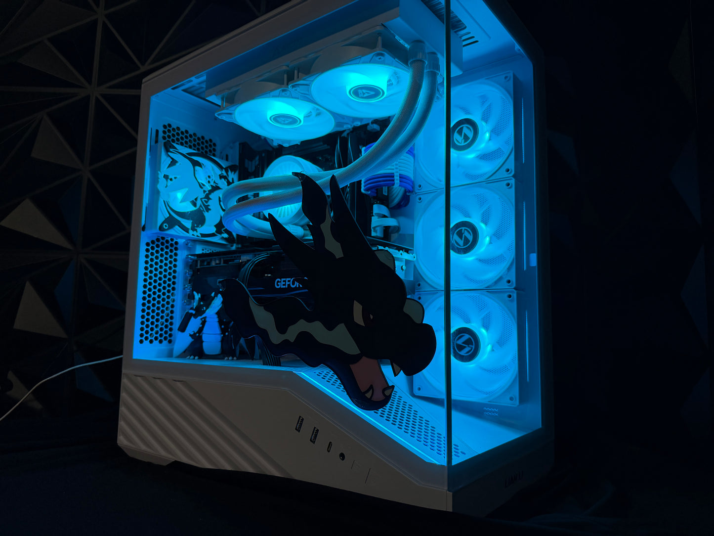 🔥🐉 Blue Inferno X 🔥🐉 Ryzen 7 9800X3d| RTX 5070Ti| 32 GB DDR5| 4 TB NVMe| 850W Gold PSU