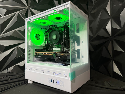 🔥😎 THE MID DADDY Mini 😎🔥Ryzen 5 5500| RX 6600XT| 16 GB DDR4| 500 GB NVMe| 650W PSU