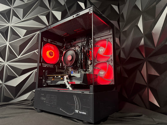 🐑🖤 BLACK SHEEP 🖤🐑 Ryzen 5 5500| RX 7600| 16 GB DDR4| 1.25 TB NVMe| 650W PSU