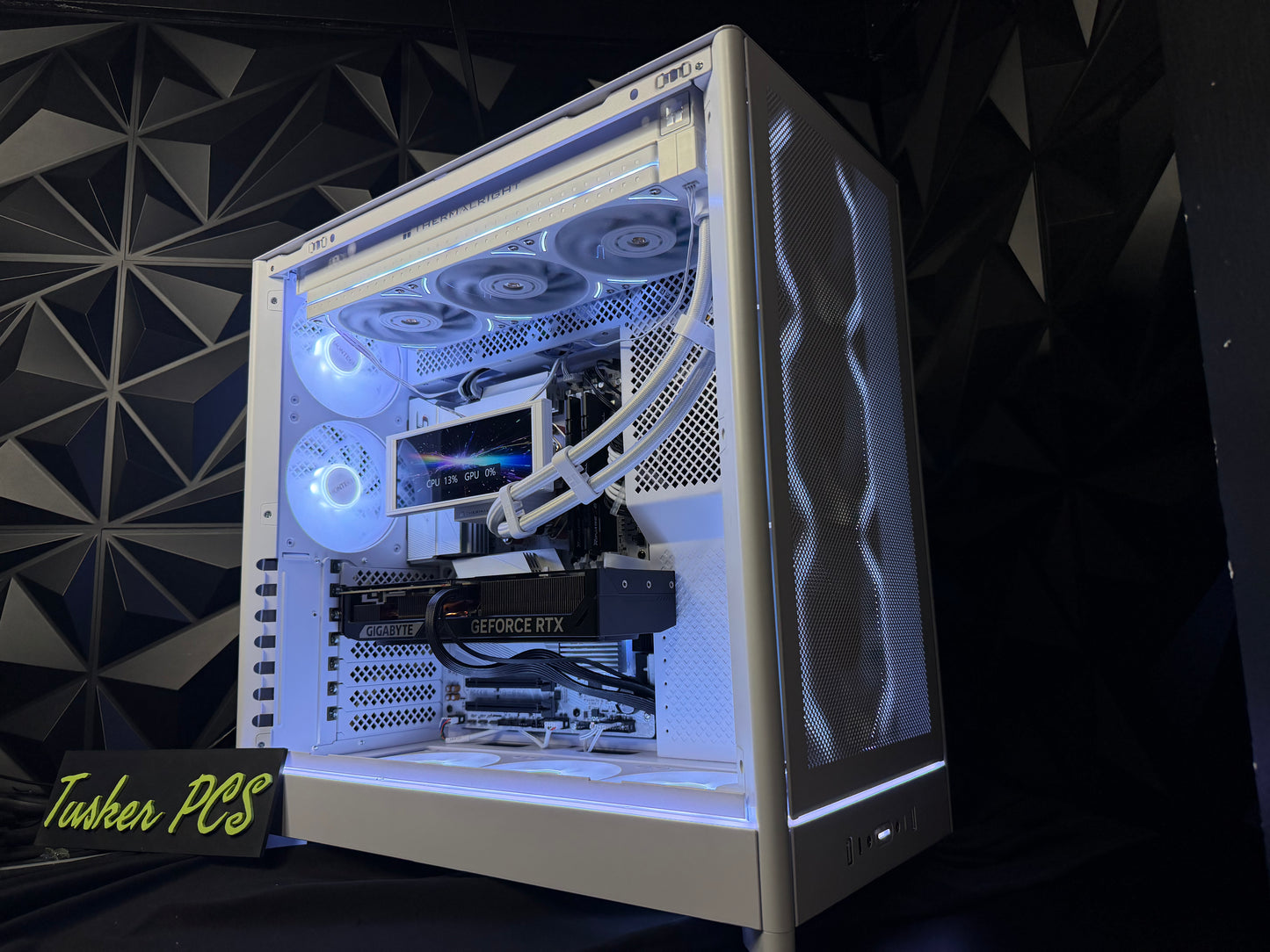 🌑❄️ MIDNIGHT GLACIER ❄️🌑 Ryzen 7 7800X3D| RTX 5070| 64 GB DDR5| 2.5 TB NVMe| 850W PSU