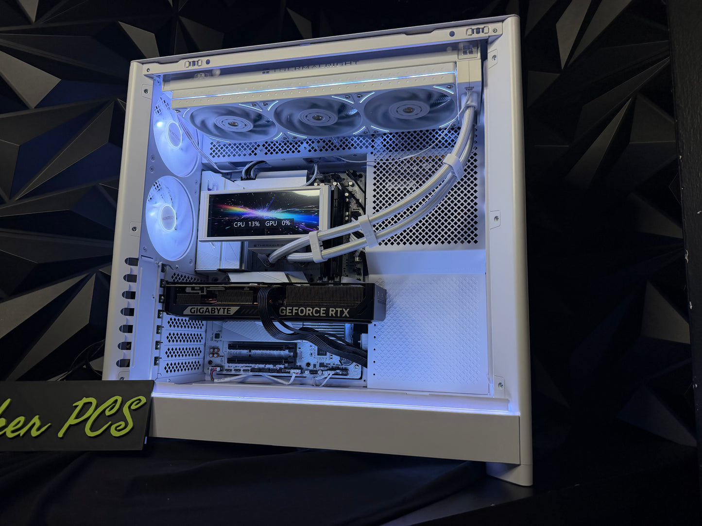 🌑❄️ MIDNIGHT GLACIER ❄️🌑 Ryzen 7 7800X3D| RTX 5070| 64 GB DDR5| 2.5 TB NVMe| 850W PSU