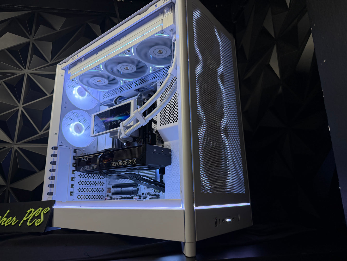 🌑❄️ MIDNIGHT GLACIER ❄️🌑 Ryzen 7 7800X3D| RTX 5070| 64 GB DDR5| 2.5 TB NVMe| 850W PSU
