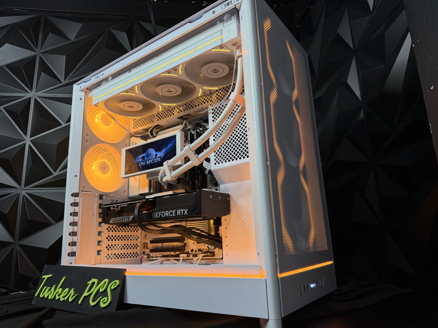 🌑❄️ MIDNIGHT GLACIER ❄️🌑 Ryzen 7 7800X3D| RTX 5070| 64 GB DDR5| 2.5 TB NVMe| 850W PSU
