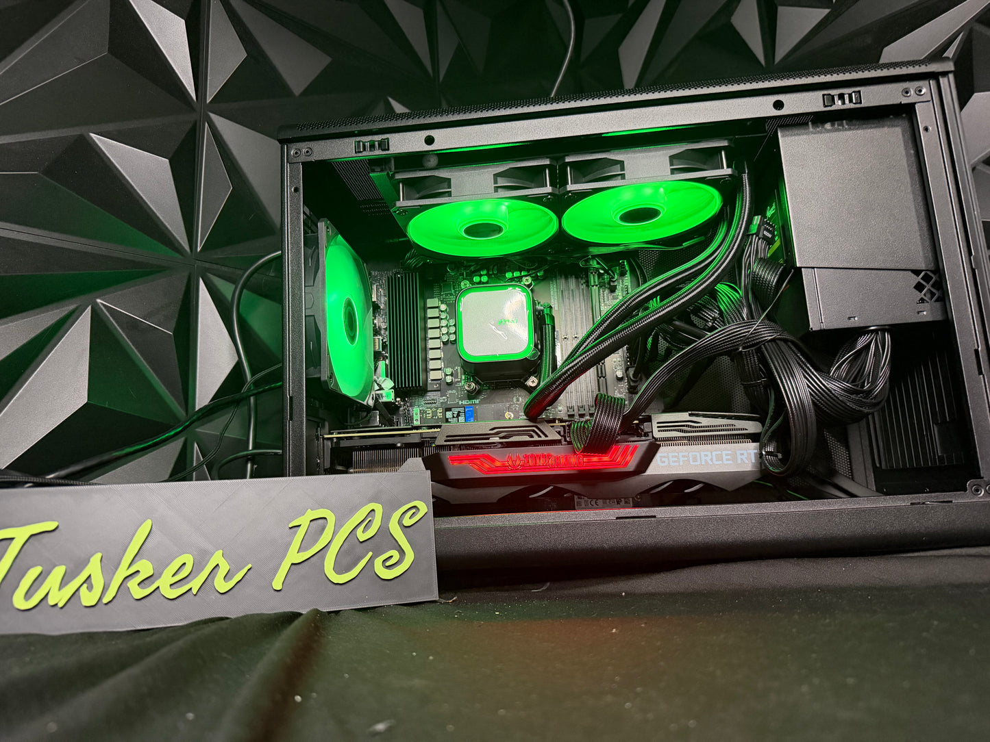 🌑⚡ ZERO DARK 7580 ⚡🌑 Ryzen 5 7500X3D| RTX 3080| 16 GB DDR5| 1.25 TB Nvme| 750W PSU