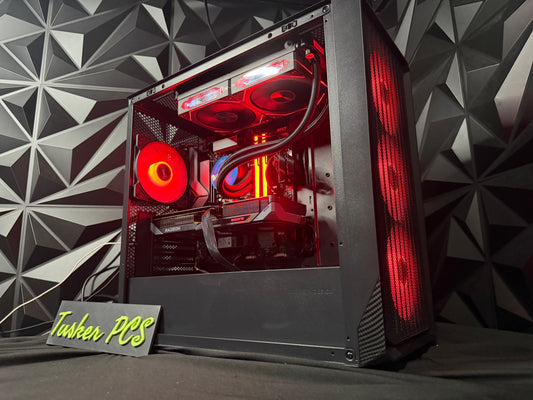 βοΈπ€ DARK & STORMY π€βοΈ Ryzen 5 7600X| RX 9060XT| 16 GB RGB DDR5| 1.25 TB NVMe| 650W PSU