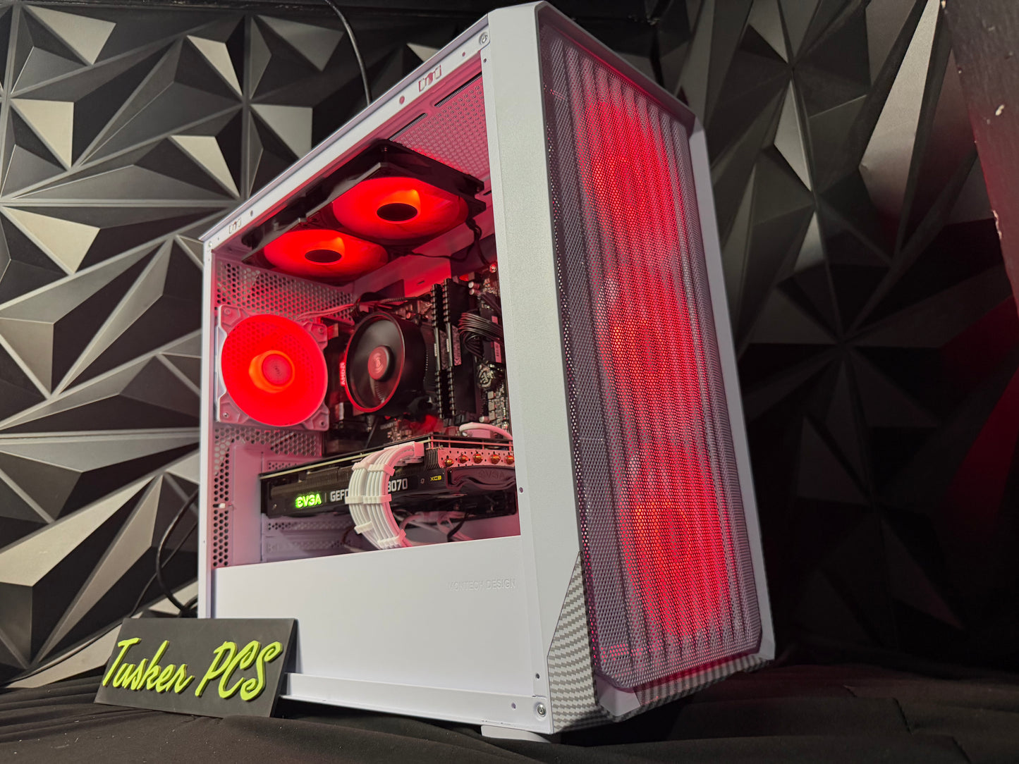 🖤🔥 BLACK GUTS 🔥🖤 Ryzen 5 5500| RTX 3070| 16 GB DDR4| 1.25 TB NVMe| 650W PSU
