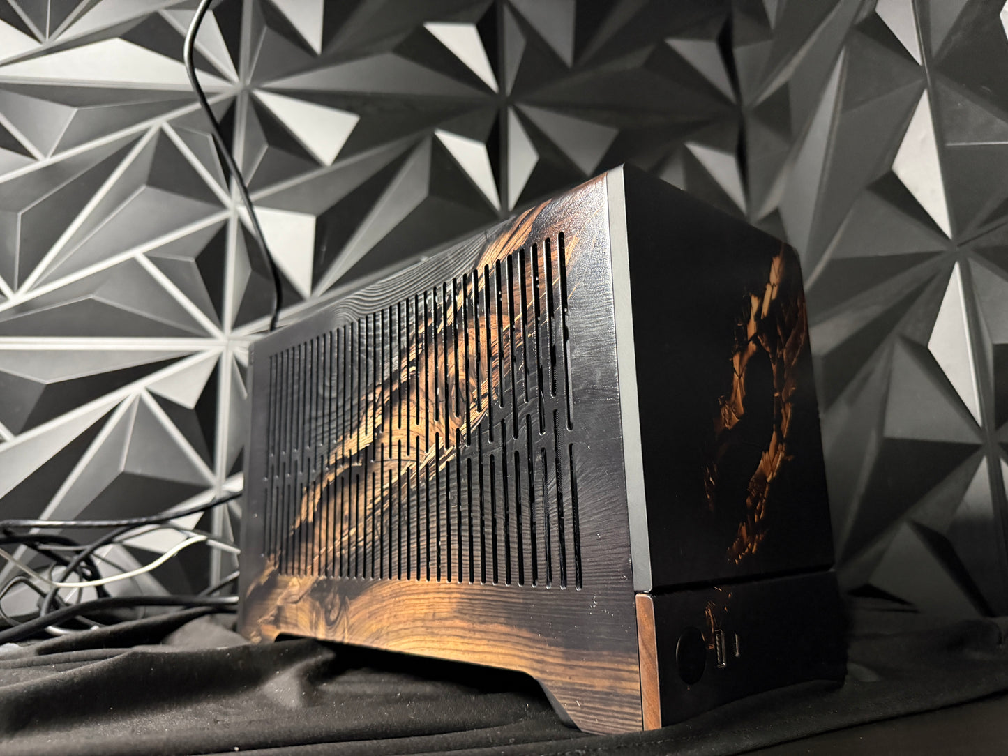 Midnight Oak Ryzen 7 7700X RTX 5070 gaming PC by Tusker PCs