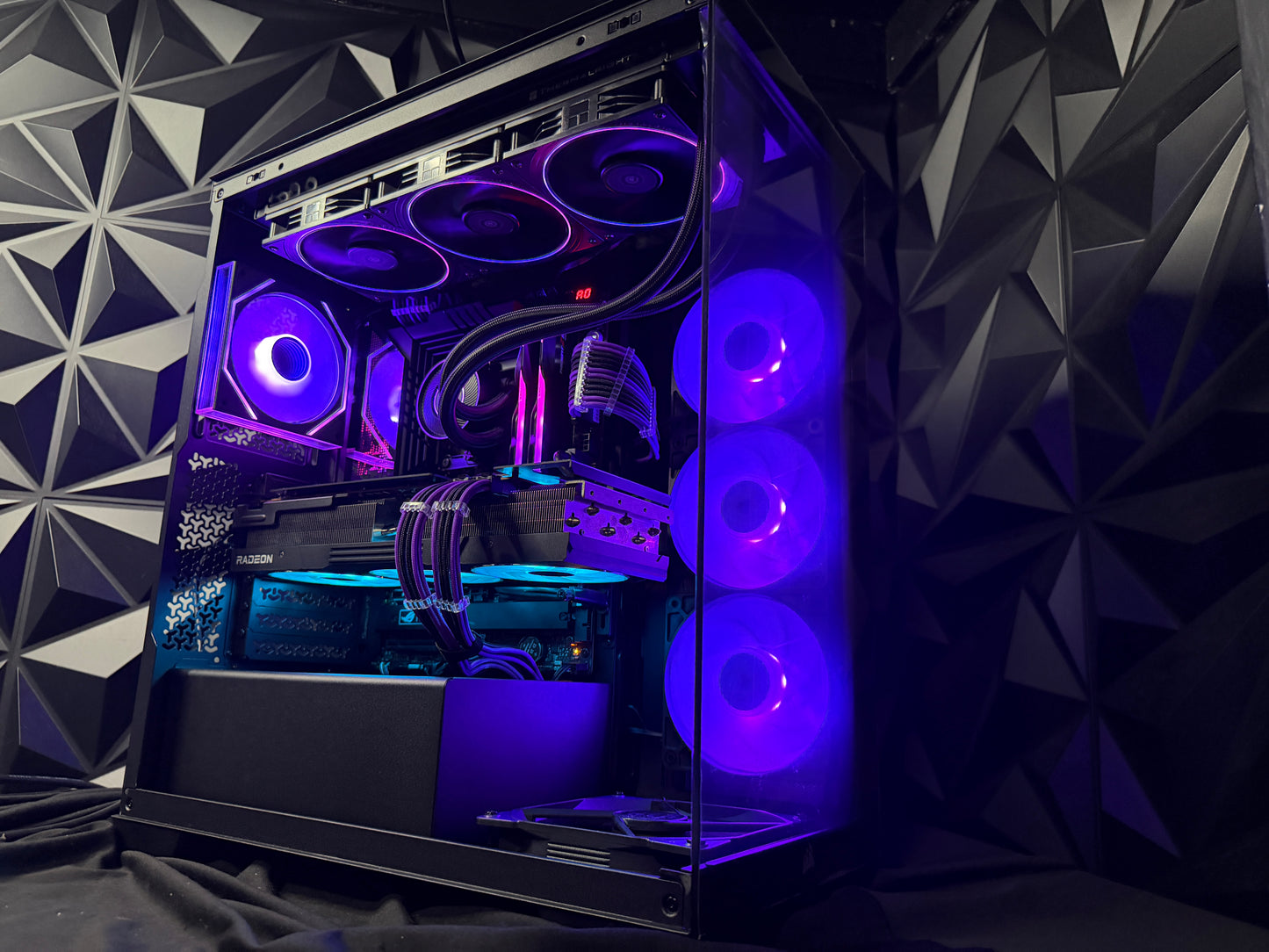 Violet Midnight i9-12900K RX 7900 XT gaming PC by Tusker PCs