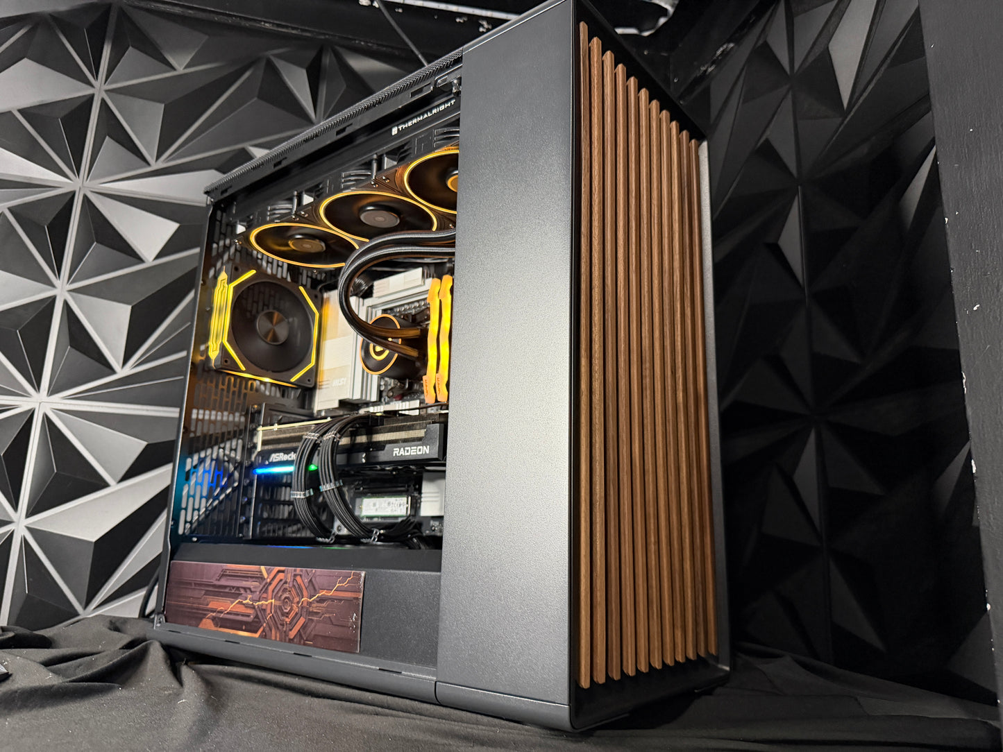 Iron Wood — RX 9070 XT Gaming PC | Ryzen 9 9900X