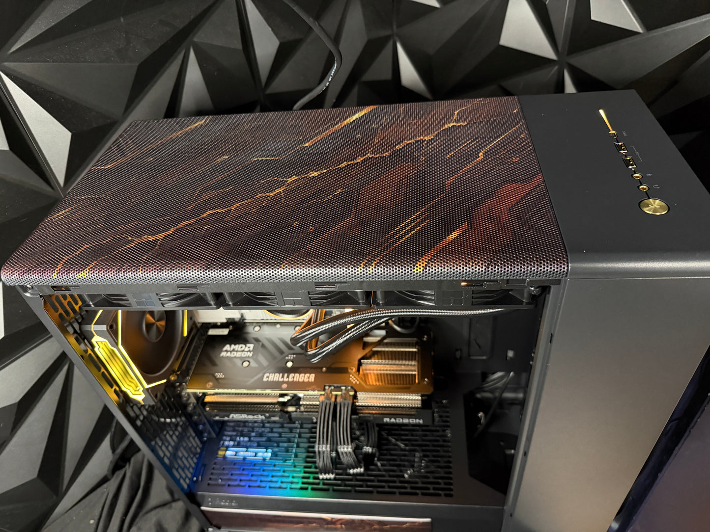 Iron Wood — RX 9070 XT Gaming PC | Ryzen 9 9900X