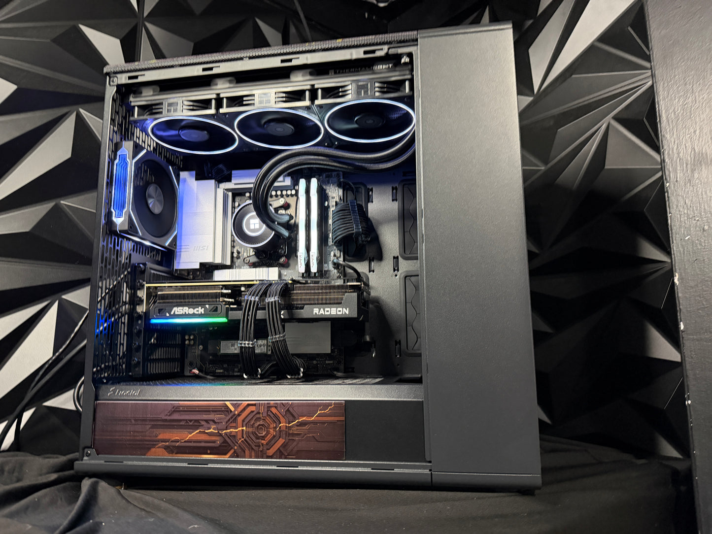 Iron Wood — RX 9070 XT Gaming PC | Ryzen 9 9900X