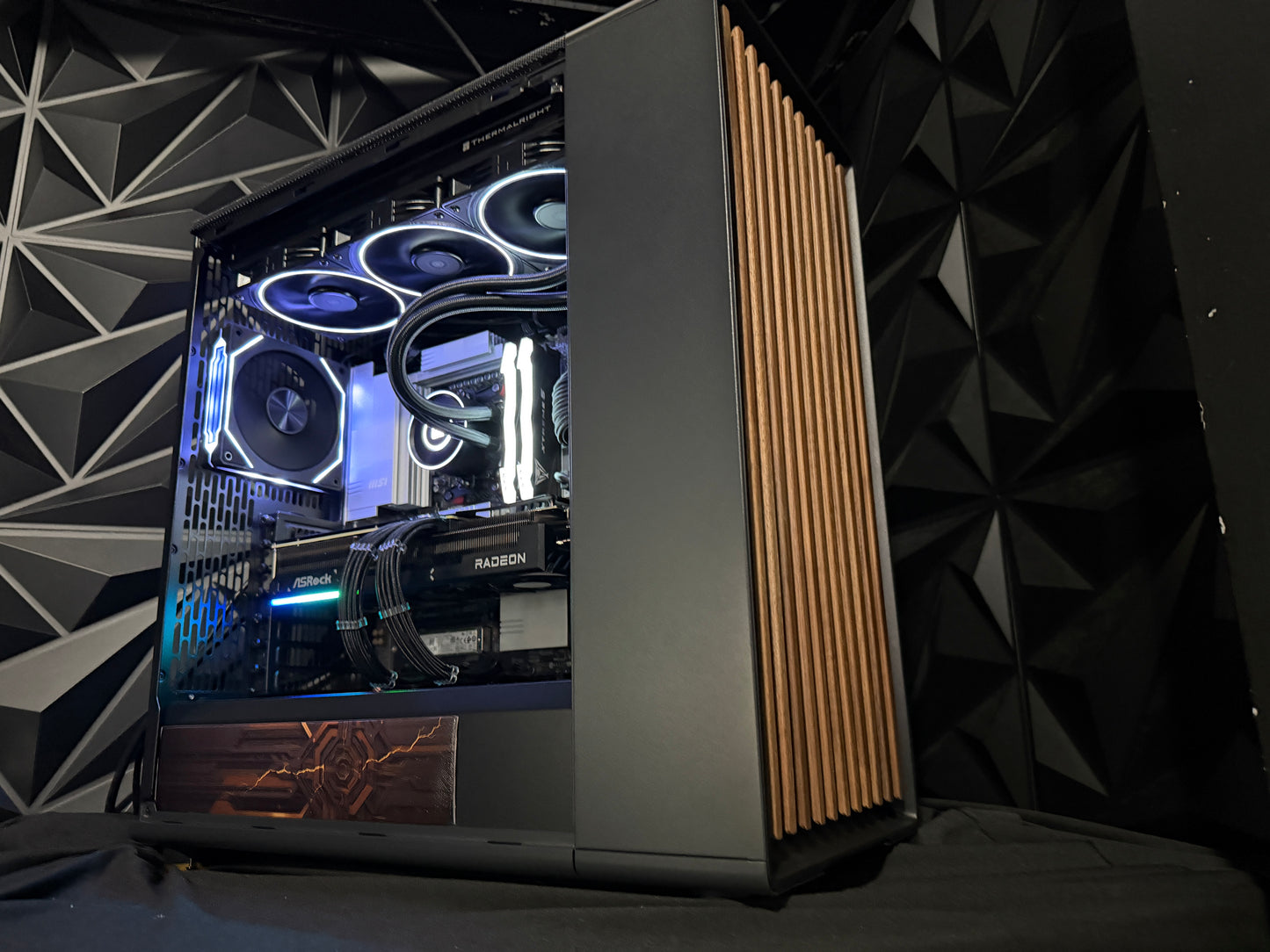 Iron Wood — RX 9070 XT Gaming PC | Ryzen 9 9900X