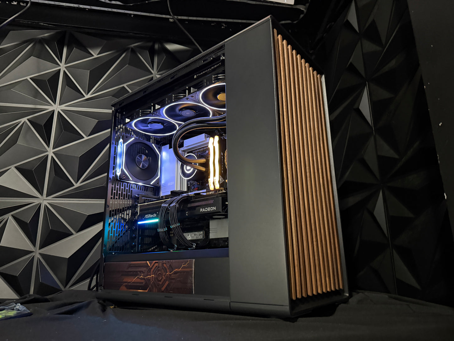 Iron Wood — RX 9070 XT Gaming PC | Ryzen 9 9900X