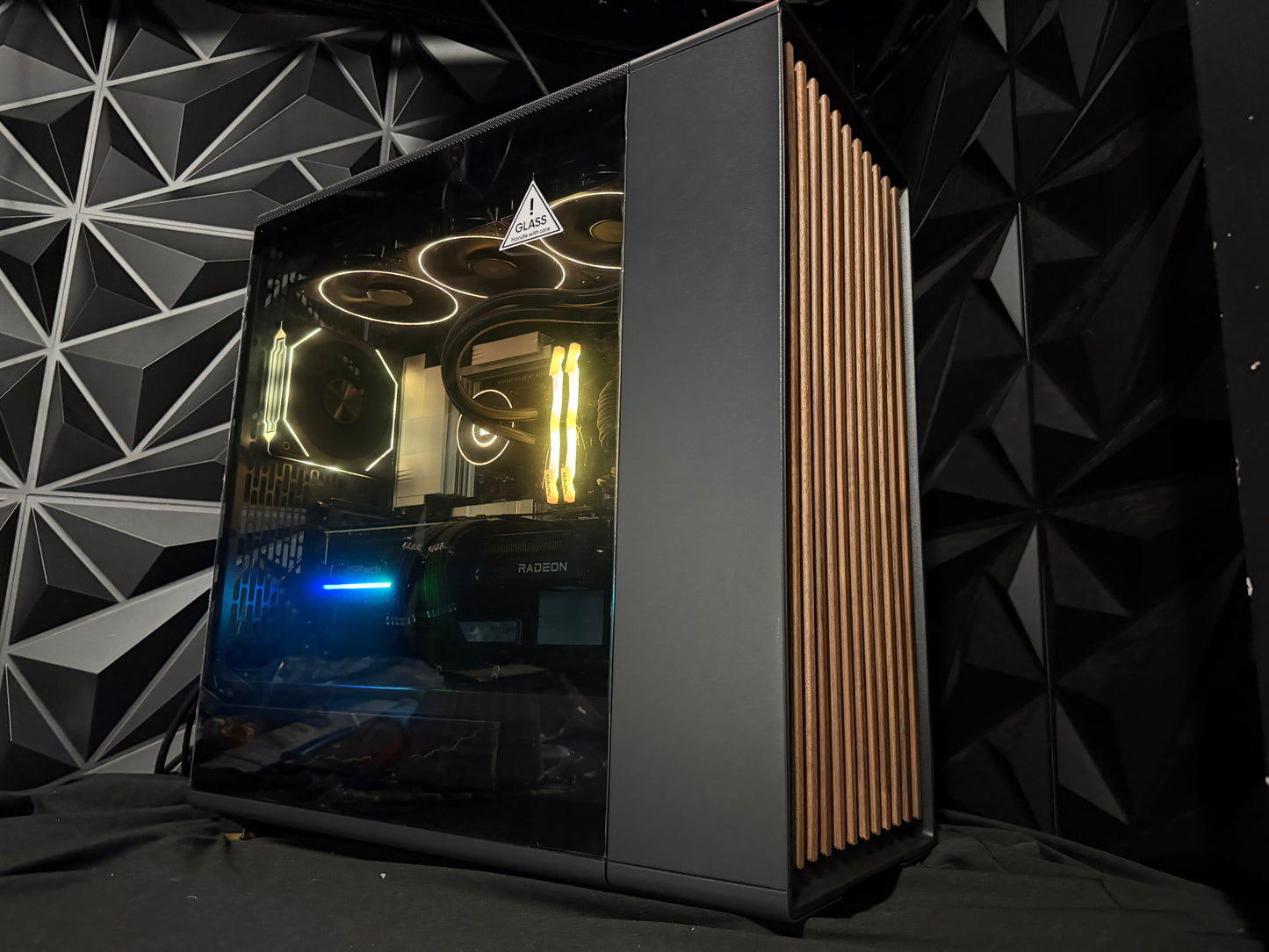 Iron Wood — RX 9070 XT Gaming PC | Ryzen 9 9900X