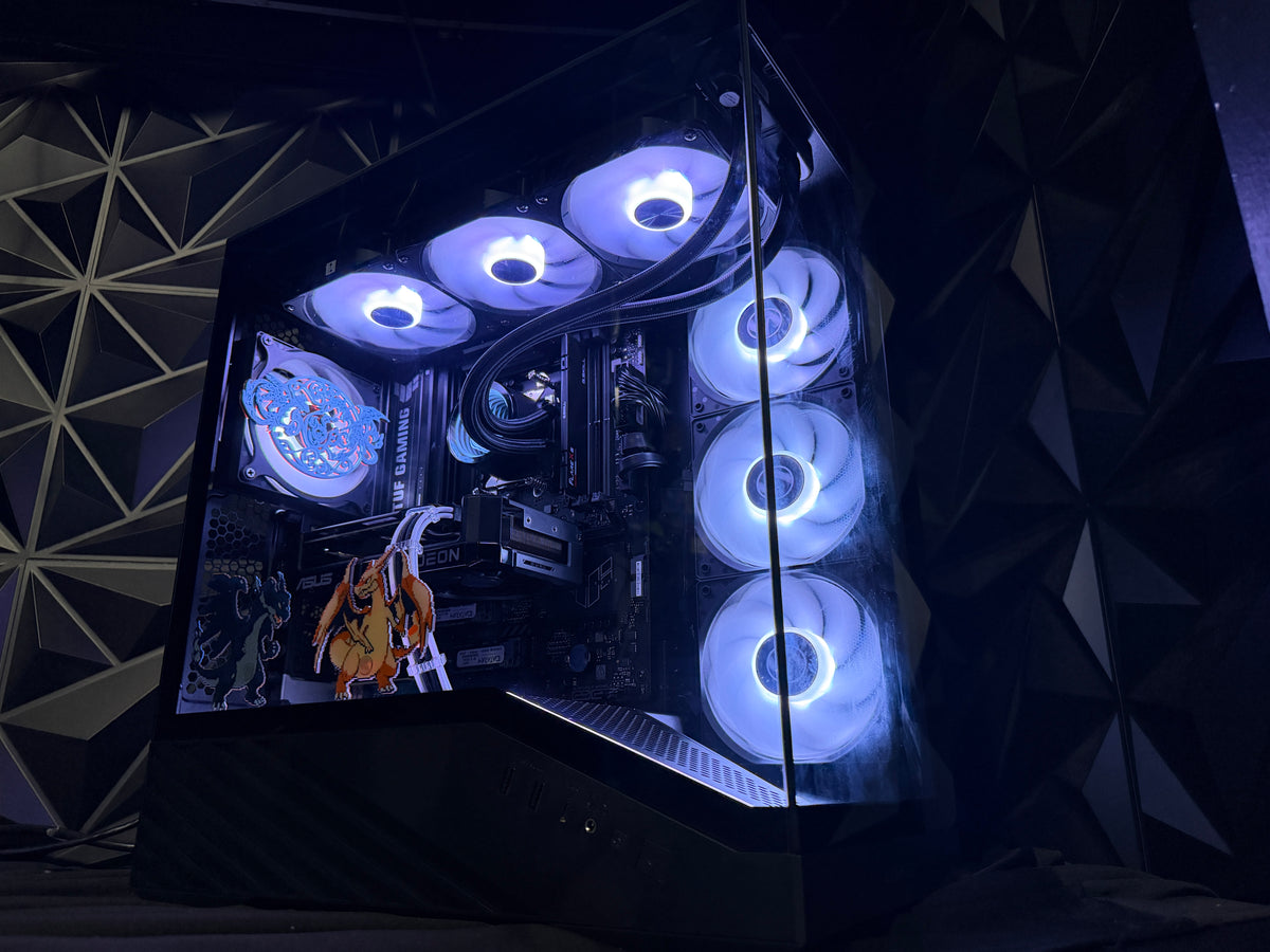 XY Gamer Charizard-themed gaming PC by Tusker PCs in New Jersey