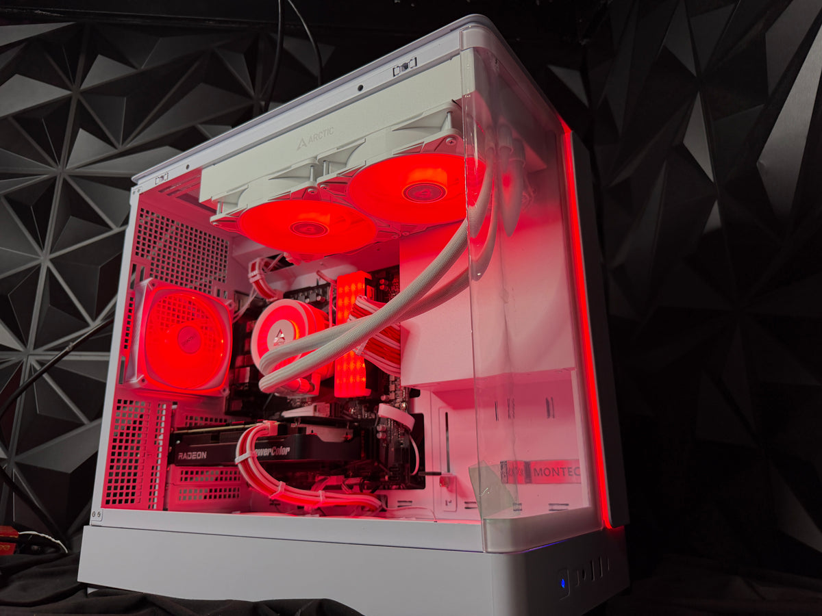 Blood Ice gaming PC front view