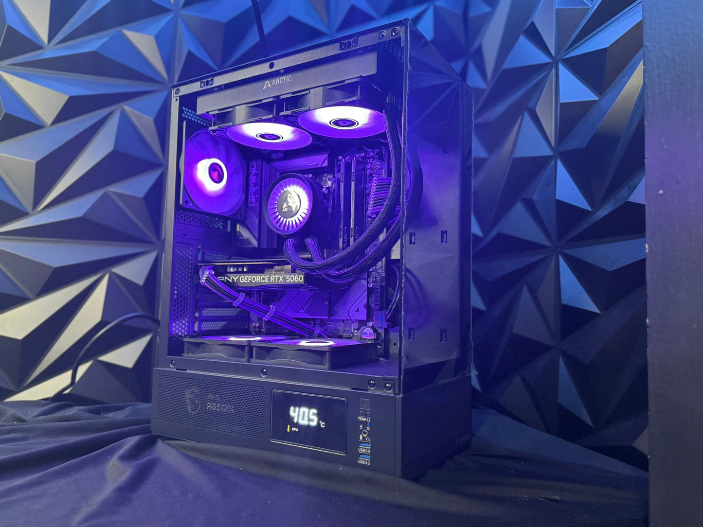 🎭 Purple Rain 🌧️💜 Ryzen 5 9600X| RTX 5060|  32 GB DDR5| 2 TB NVMe