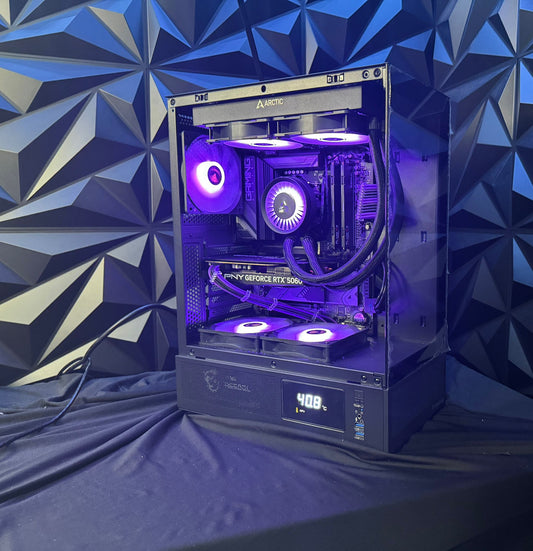 🎭 Purple Rain 🌧️💜 Ryzen 5 9600X| RTX 5060|  32 GB DDR5| 2 TB NVMe