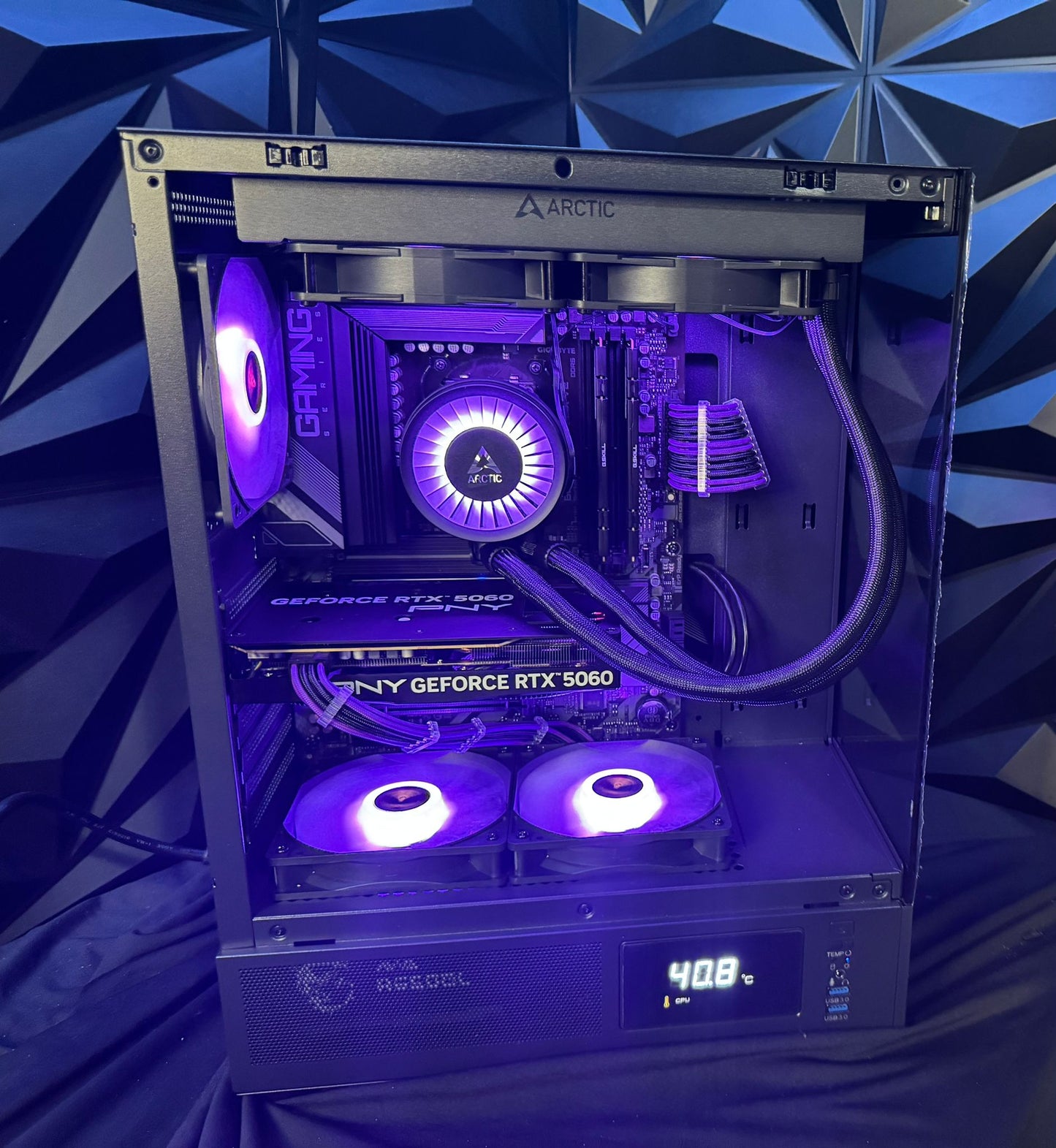 🎭 Purple Rain 🌧️💜 Ryzen 5 9600X| RTX 5060|  32 GB DDR5| 2 TB NVMe